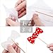 Valentine’s Day Photo Booth Props Kit [27pcs] DIY Creative Funny Glitter Disguise Props Party Decorations Tiara Angel Hearts Mustaches for Wedding Bridal Shower Bachelorette Girl Night Out Games