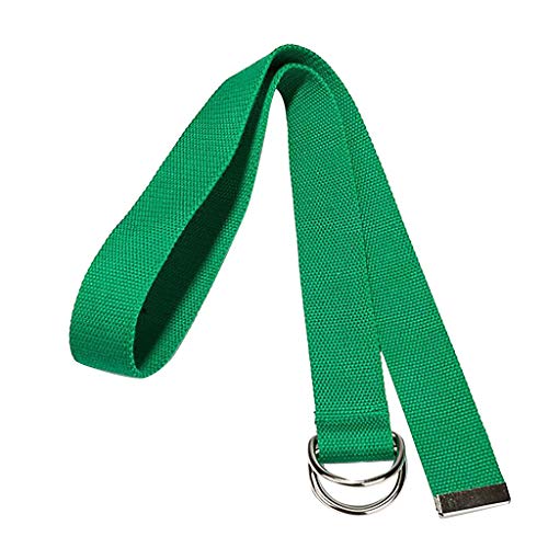 image for Toimothcn Canvas Web Double D Ring Belt Silver Buckle Military Style f