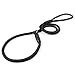 Gefryco Nylon Rope Dog Whisperer Style Slip Training Leash Lead and Collar (Black)