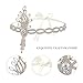 Lurrose Vintage Headpiece 1920s Leaf Medallion Headband Wedding Bridal Themed Party Hair Accessories for Women