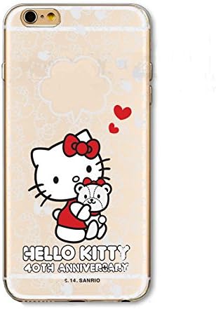 Hello Kitty iPhone 6 (4.7 Zoll) Case Cover Protective Hard Back Shell Cover Case (Model 5)