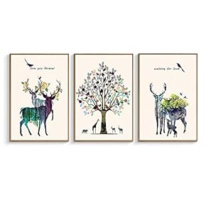 NWT Framed Canvas Wall Art for Living Room,...