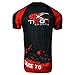Tigon Sports MMA Rash Guard Compression Base Layer Short Sleeve Mens Black