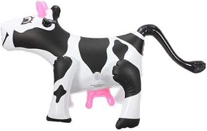 Pour Bebe Vache Gonflable Blow Up Farm Animal Party Game Jouets Amazon Fr Bebes Puericulture