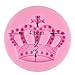 Mujiang Baking Molds Silicone Crown Fondant Mold Queen Candy Chocolate Molds for Sugar Craft Gum Pate Cake Decorating
