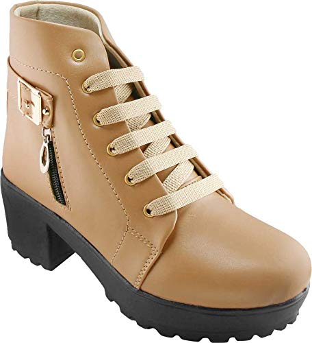 high heel steel toe boots