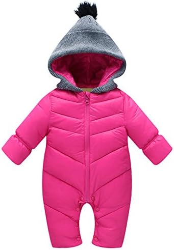 OCCOO Baby girls and boys Velcro suits Snow Wear