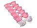 [6 PACK] Bachelorette Party Wedding Sunglasses Set for Bridal Party - Bridal Party Favors - Fun Photo Props Novelty Ideas (Pink)
