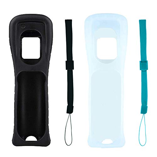 image for Poulep 2 Packs Gesture Controller and Nunchuck Joystick with Silicone 
