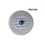 Denshine Disposable Electrode Pads ECG EKG Heart Monitor 50pcs/bag