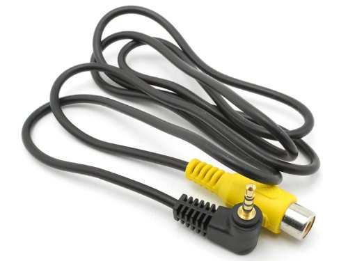 iSaddle RCA to 2.5mm AV-IN Cable, Car Rear View Camera TO GPS 2.5mm AV-IN ADAPTER Cable