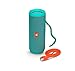JBL Flip 4 Portable Bluetooth Wireless Speaker Bundle with Protective Travel Case - Teal