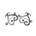 Elegant4beauty 3 Pair Nipple Bar Ring Shield Barbell Body Ring