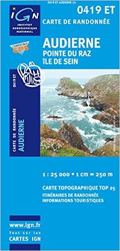 Amazon Fr Audierne Pointe Du Raz Ile De Sein Gps Ign 0419et Ign Livres
