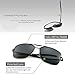 SUNGAIT Men's Polarized Sunglasses Durable Metal Frame for Fishing Driving Golf (Gunmetal Frame/Grey Lens) Metal Frame 0925 QKH