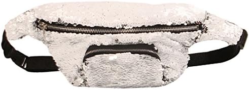 Dolores Girl Fashion Sequins Waist Bag Glitter Fanny Pack Mermaid Chest Bag Shoulder Bag