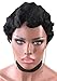 Kalyss Africa American Women’s Short Finger Wave Wig Premium Synthetic Mommy Hair Wig for Black Women