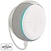 "Made for Amazon" Mount for Echo Dot (3rd Gen) - Installs in Minutes with Included 3M Strips Or Screws - White