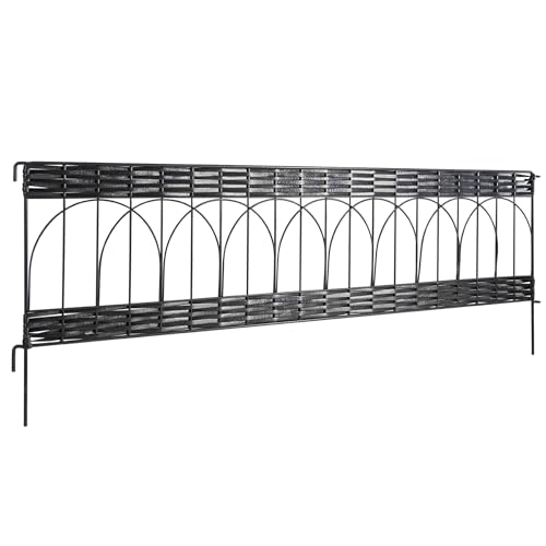 Windhager 01595 Bordure Arche PVC/Métal Noir 35 x 100 cm