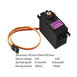 DaFuRui 4Pack MG996R Servo Motor，55g Metal Gear
