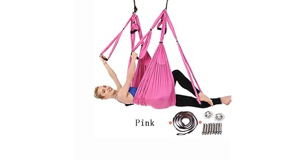 Amazon.com: NSC Hamaca Yoga 6 asas antena Yoga Swing Silk ...