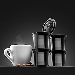 4 Reusable K Cups for Keurig K Supreme, K Supreme