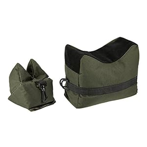 Nachvorn Outdoor Shooting Rest Bag – Target Sports Bench Unfilled Front & Rear Support Bags for Shooting Hunting…