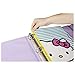 Trapper Keeper Hello Kitty 2-Pocket Folders with Snapper Trapper by Mead, Assorted Designs, 6 Pack (73461)