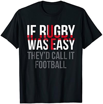 Funny England Rugby T Shirt - English Rugby Shirt