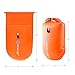 20L Waterproof Dry Bag, Ultralight Swim Buoy and Safety Float for Open Water Triathletes, Kayak, Snorkeling,Surfers, Beach, Swimming, Boating with Adjustable Waist Belt (Orange)