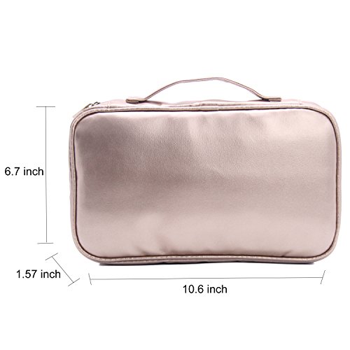 image for Relavel Professional Cosmetic Case Makeup Brush Organizer Makeup Artis