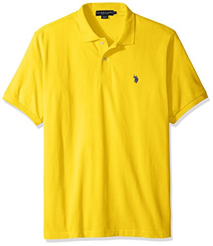 U.S. Polo Assn. mens Classic Polo Shirt (Color Group 2 of 2), Cyber Yellow, X-Large