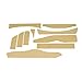 Woodworking Project Templates to Build Adirondack Chair