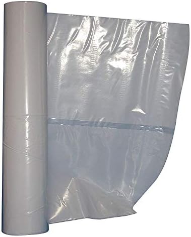 Americover 100 ft. x 12 ft. Fire Retardant Polyethylene Construction Film, Off-White - 4FR12100