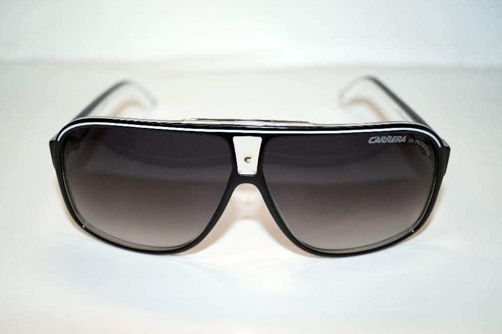 Carrera GRAND PRIX 2 BLACK WHITE/DARK GREY SHADED 64/9/130 Herrenbrillen Sonnenbrillen 3