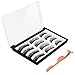 Magnetic False Eyelashes, JDO Upgraded 3D Magnetic Eye Lashes (12 PCS), Reusable Handmade Fake Eyelashes No Irritation No Allergy 3 Styles Lashes with Applicator for Party Dating Wedding