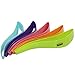 Dianoo Cake Knife Pie Slicer Sheet Guide Cutter Server Bread Slice Knife Kitchen Gadget Sale, 5PCS (the colors will be sent at random)