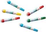 Tinc Set 6 Festive Roller Print Pens Snowflake Santa Tree Snowman Stocking Gift view 2