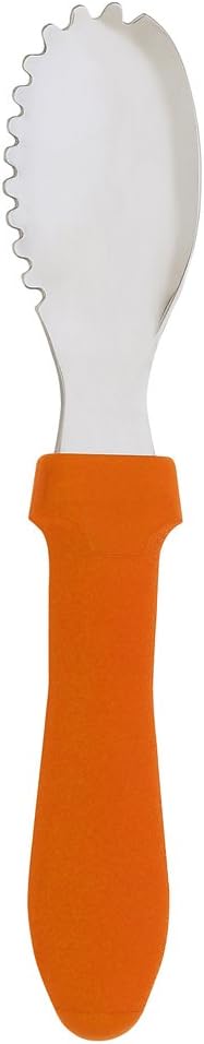 Messermeister Pro-Touch Plus Pumpkin Scraper Squash, Orange