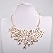 Jane Stone Fashion Vintage Golden Jewelry Tree Branch Necklace Modern Choker Jewelry Trendy Collar Necklaces Top Selling Women's Jewelry(Fn0738)