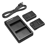 EN-EL14 EN EL14A RAVPower Battery Charger and 2-Pack Rechargeable Li-ion Batteries Compatible with Nikon D5600 D3300 D3500 D5100 D5500 D3100 D3200 D5200 D5300 Coolpix P7000 P7100 P7200 P7700 P7800