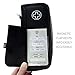 EpiPen Deluxe Carrying Case for Kids & Adults – Jet Black Allergy Medical Bag