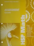 HSP Math 2009 Assessment Guide - Grade 3 - Teachers' Edition