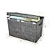 Toy Chest and Storage Box | House Organization Products | Toy Organizer Bins and Toy Bin Organizer for Tots Toys | Girls Toy Box or Boys Toy Box | Kids Room Storage or Living Room Storage (Dark Gray)