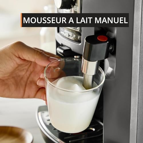 - Harmony - Machine Espresso Automatique Grise - 4 recettes - 15 bars