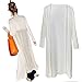 Lisli Women Kimono Cardigan Boho Chiffon Splice Long Maxi Dress Beach Cover Up