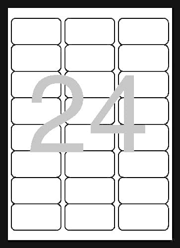 Esselte 57141 Label - White (Pack of 2400)