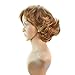 Wigs, Hatop Curly Hair Short Paragraph Elegant Ladies Hood Atmospheric Fashion Wigs