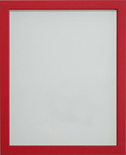 Frame Company Photo Frame, Wood Crimson Red, 5x5 inch - fitted with glass
