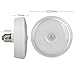 FISHBERG E27 12W PIR Motion Sensor Led Light Auto Switch Ceiling Night Lamp Downlight Motion Detector Led Bulbs for Garage,Basement,Closet and Driveway (White)